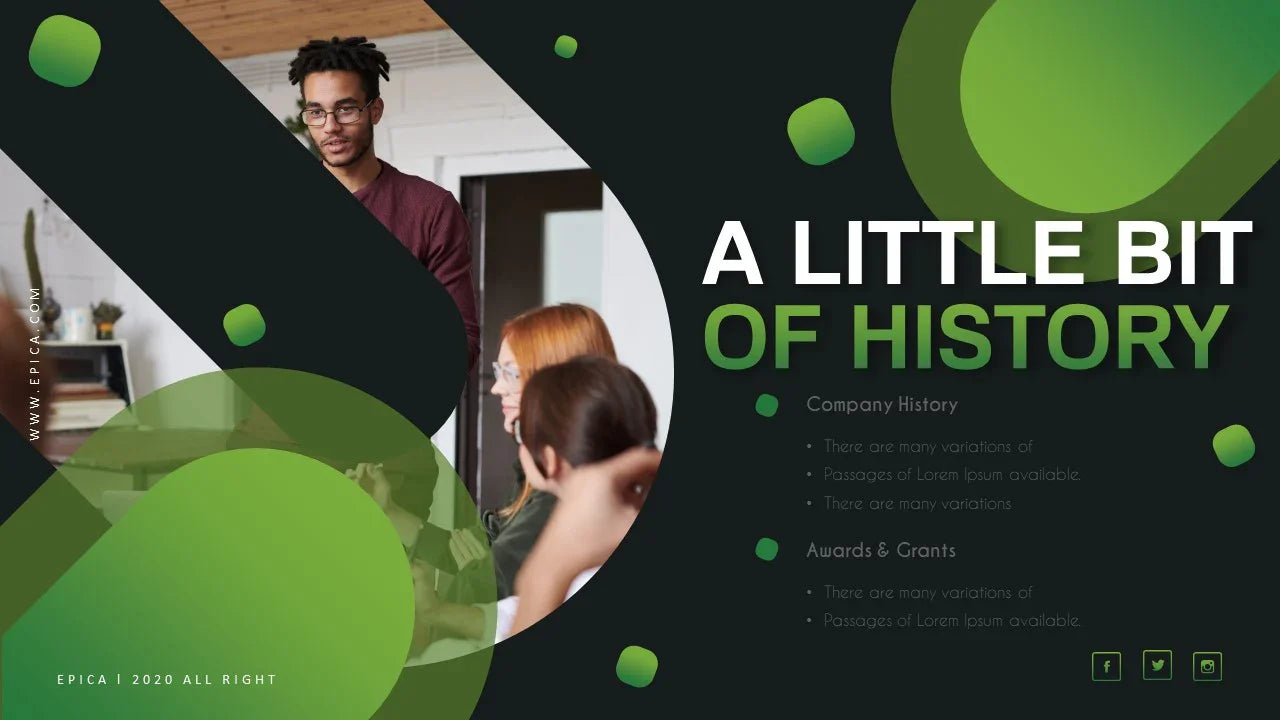 PowerPoint Template - EPICA - Digiloop Store