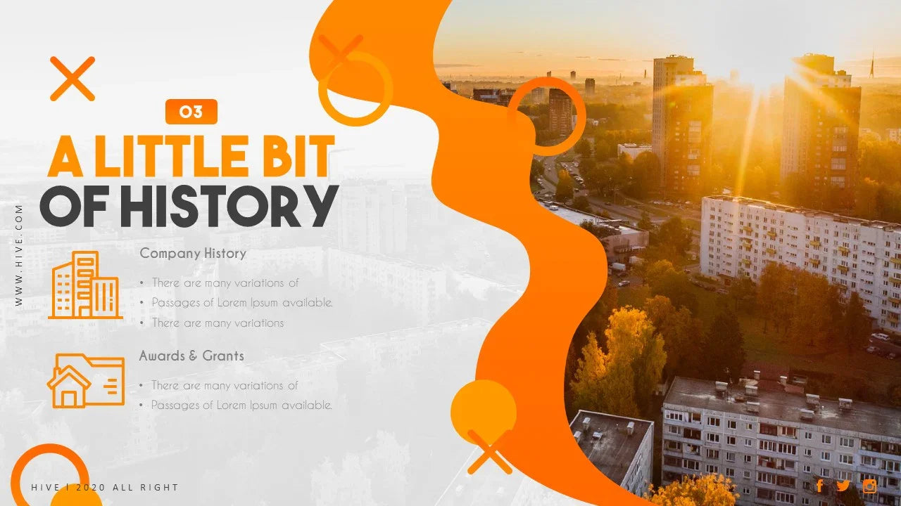 PowerPoint Template - HIVE - Digiloop Store