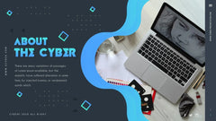 PowerPoint Template - CYBER - Digiloop Store