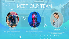 PowerPoint Template - BLUE OCEAN - Digiloop Store