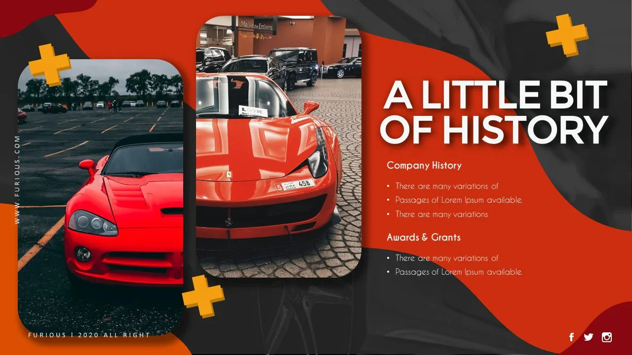 PowerPoint Template - FURIOUS - Digiloop Store