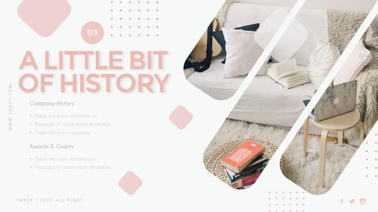 PowerPoint Template - FANCY - Digiloop Store