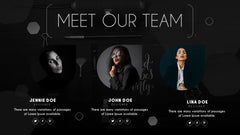 PowerPoint Template - BLACK SKY - Digiloop Store