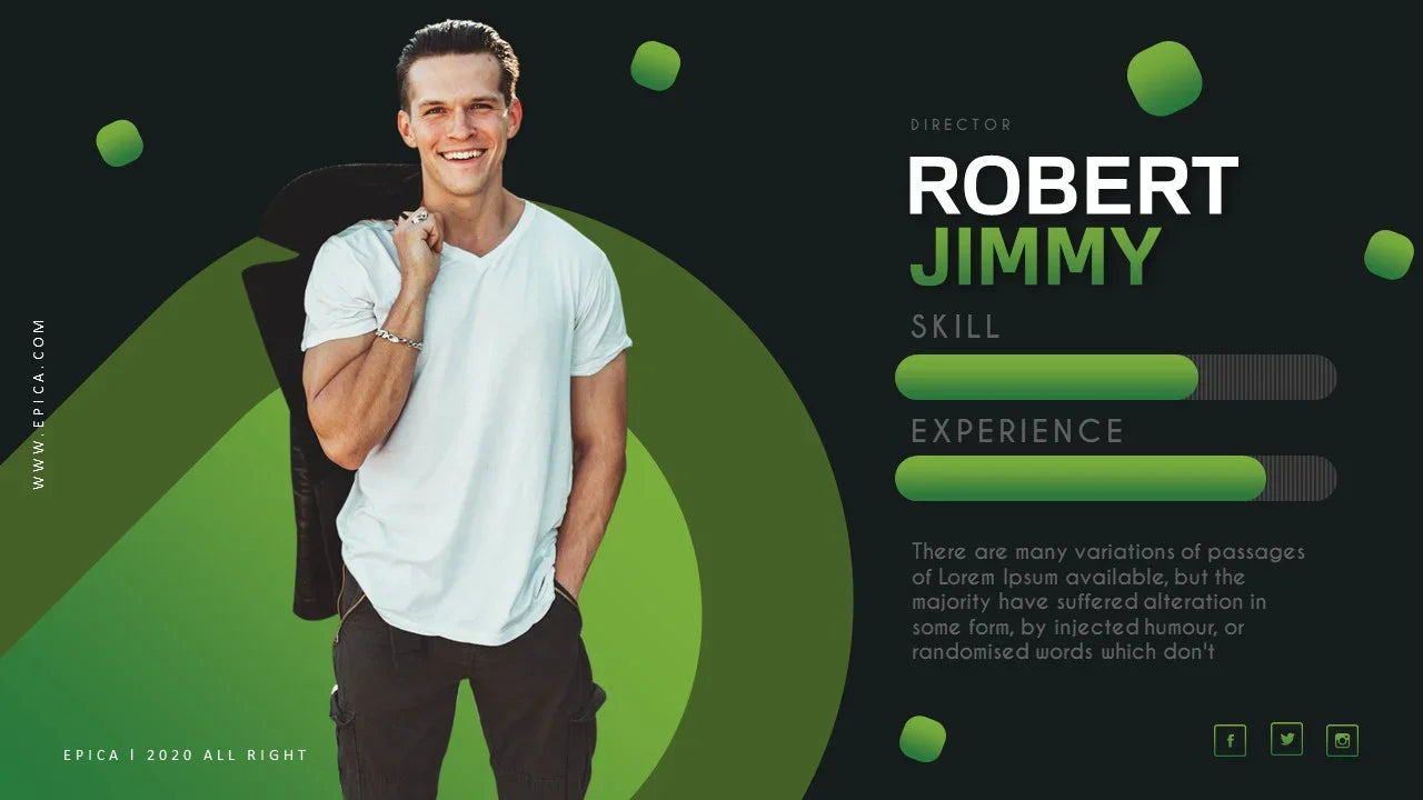 PowerPoint Template - EPICA - Digiloop Store