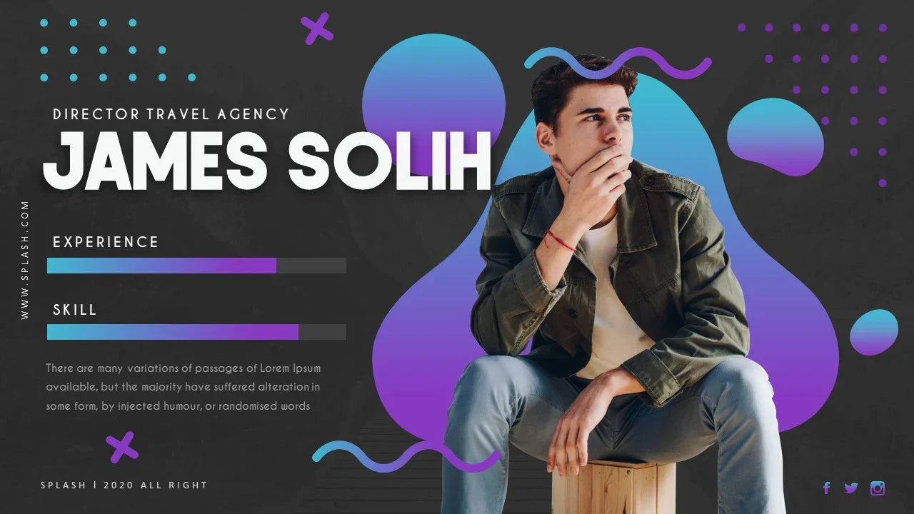 PowerPoint Template - SPLASH - Digiloop Store