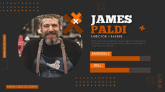 PowerPoint Template - BEARD - Digiloop Store