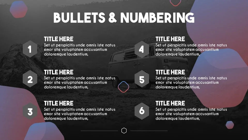 PowerPoint Template - HEXAGON - Digiloop Store
