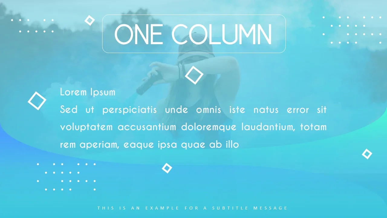 PowerPoint Template - BLUE OCEAN - Digiloop Store