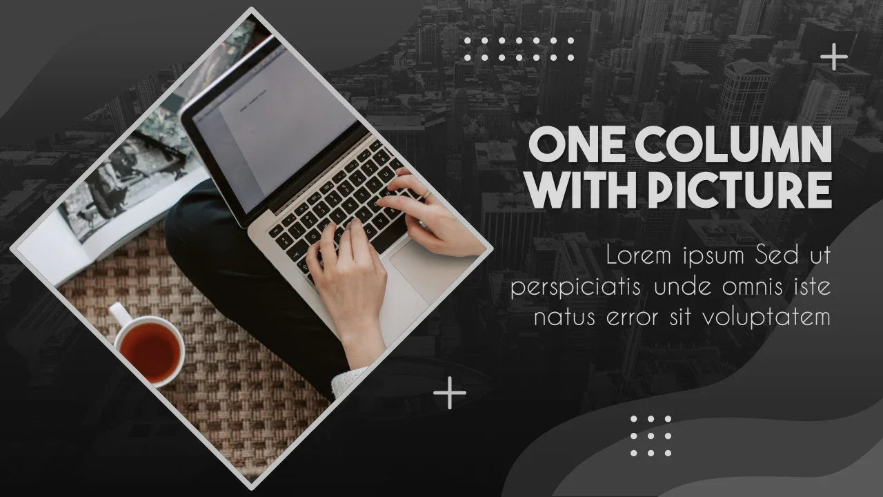 PowerPoint Template - GRAYSCALE - Digiloop Store