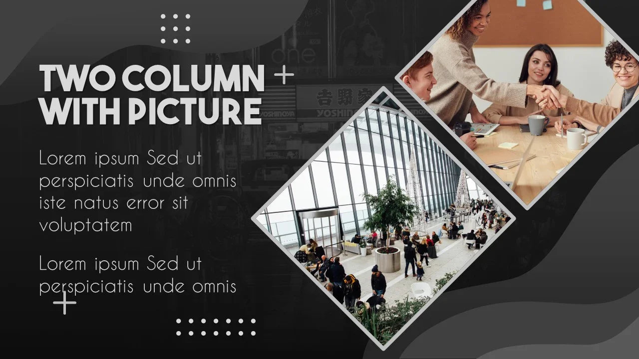 PowerPoint Template - GRAYSCALE - Digiloop Store