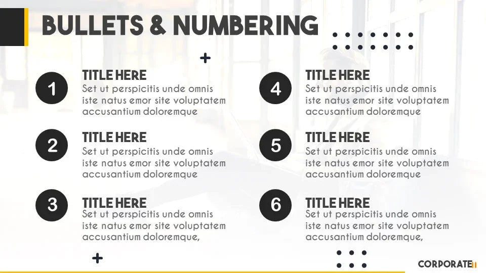 PowerPoint Template - CORPORATE II - Digiloop Store