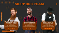 PowerPoint Template - BEARD - Digiloop Store