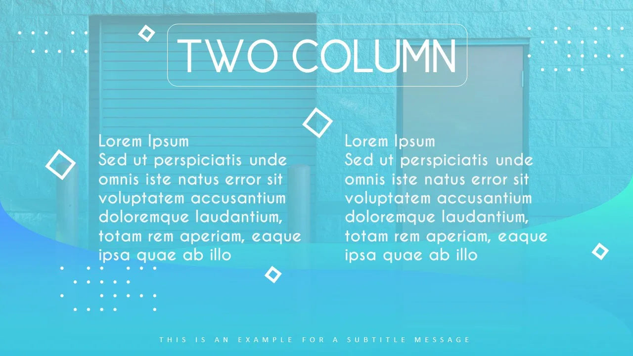 PowerPoint Template - BLUE OCEAN - Digiloop Store