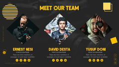 PowerPoint Template - GOLDY - Digiloop Store