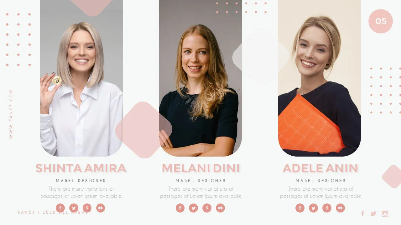 PowerPoint Template - FANCY - Digiloop Store