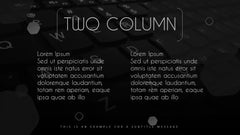 PowerPoint Template - BLACK SKY - Digiloop Store