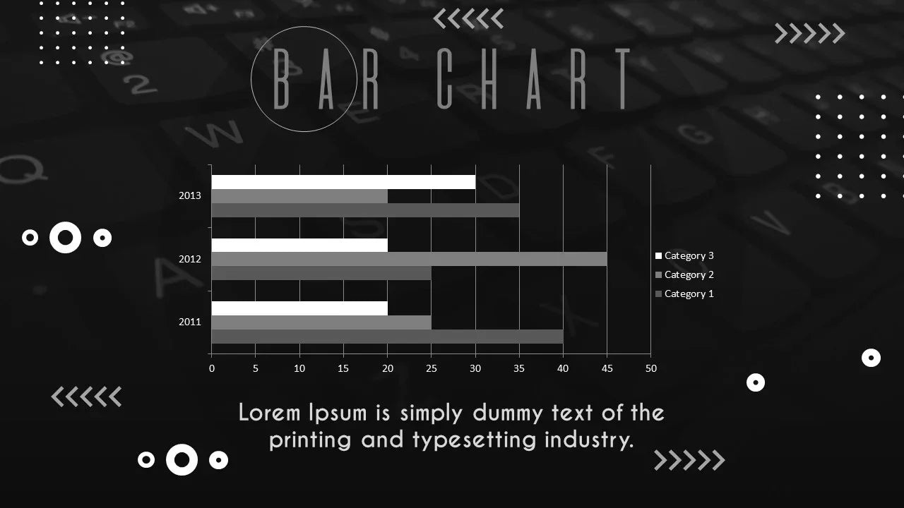 PowerPoint Template - BLACK CIRCLE - Digiloop Store