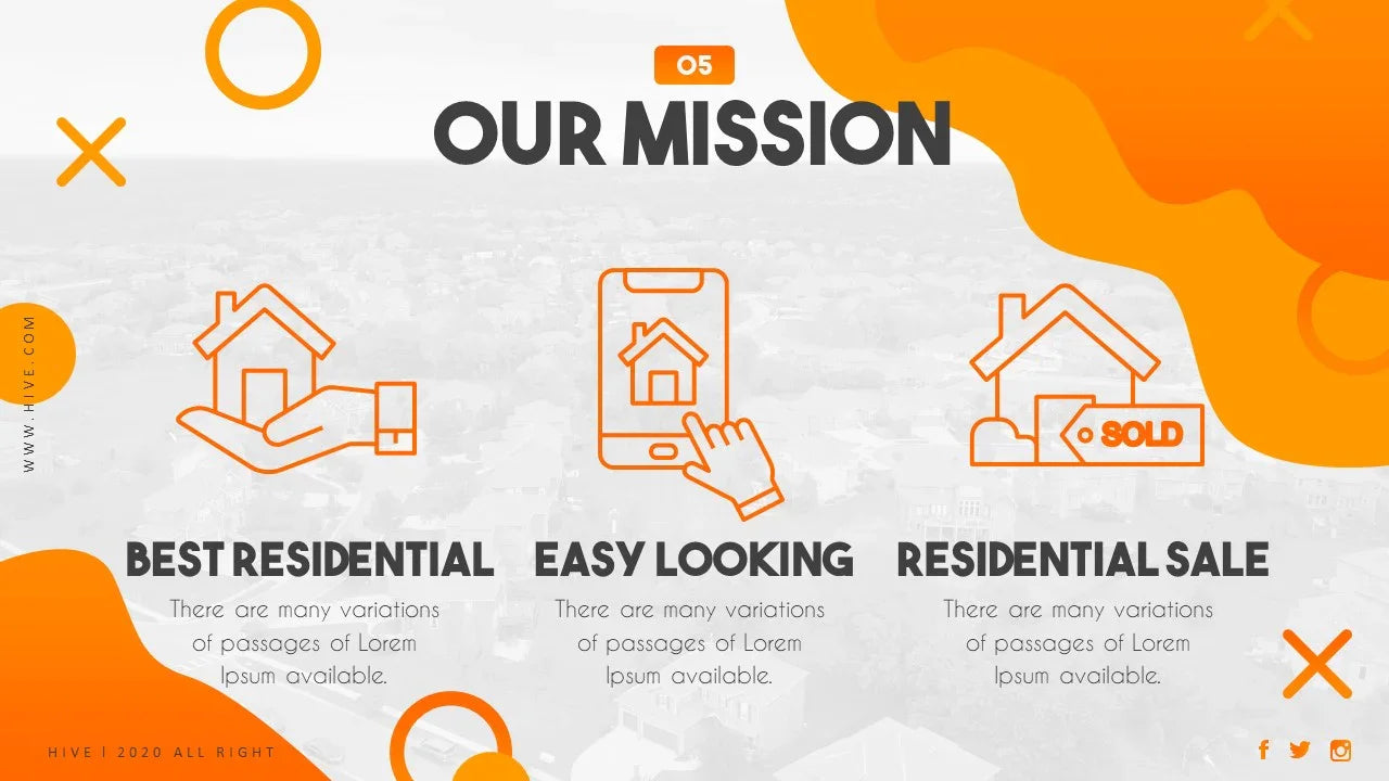 PowerPoint Template - HIVE - Digiloop Store