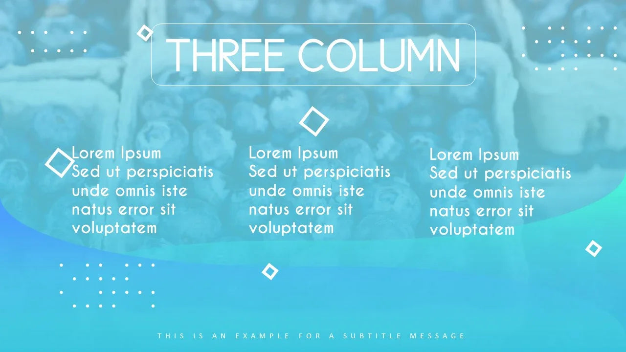 PowerPoint Template - BLUE OCEAN - Digiloop Store