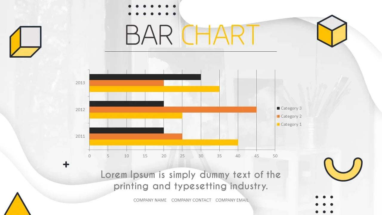 PowerPoint Template - COLOR PAINT - Digiloop Store
