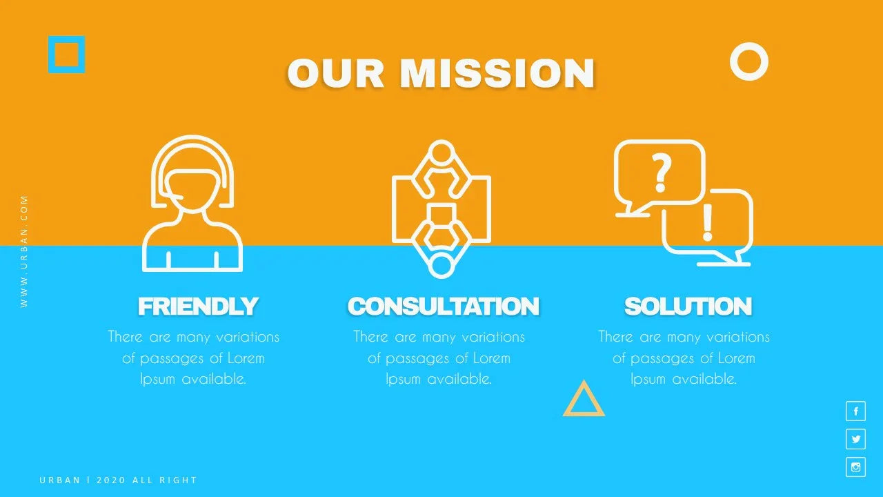 PowerPoint Template - URBAN - Digiloop Store