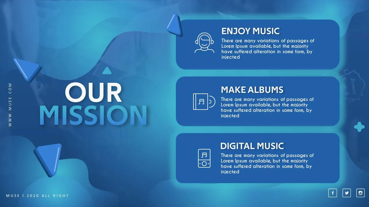PowerPoint Template - MUSE - Digiloop Store