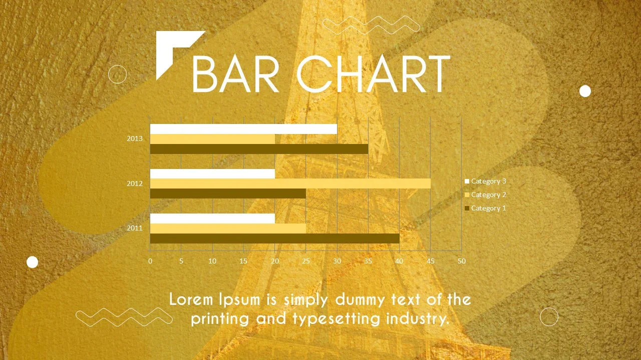 PowerPoint Template - GOLD - Digiloop Store
