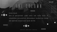 PowerPoint Template - BLACK CIRCLE - Digiloop Store