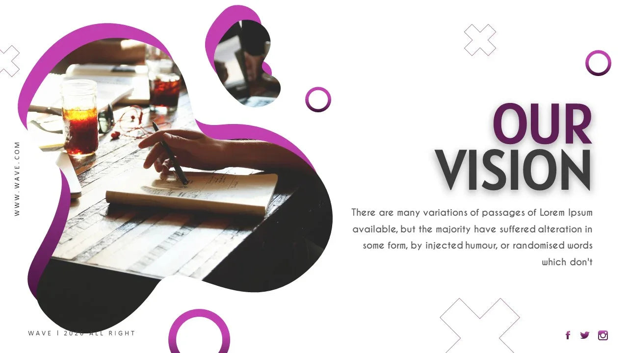 PowerPoint Template - WAVE - Digiloop Store