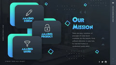 PowerPoint Template - CYBER - Digiloop Store