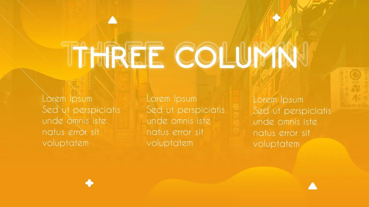 PowerPoint Template - NEON III - Digiloop Store