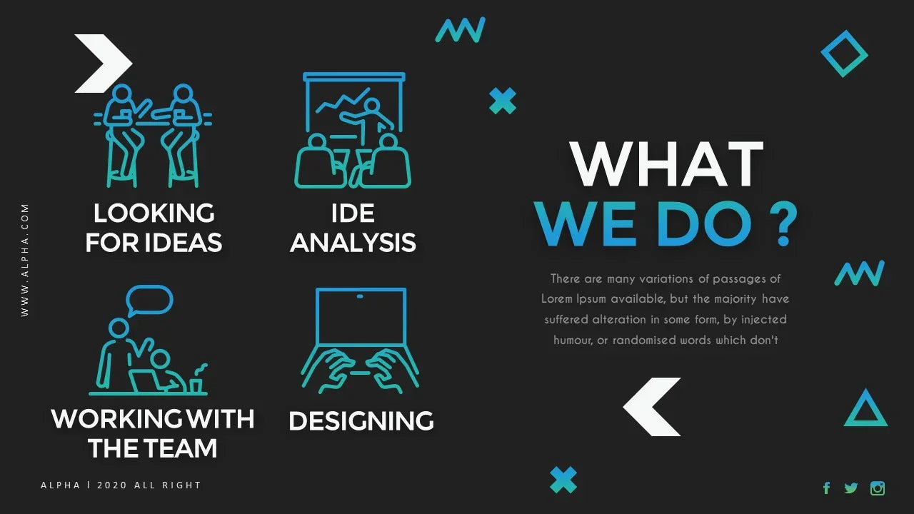 PowerPoint Template - ALPHA - Digiloop Store
