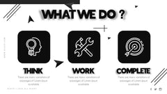 PowerPoint Template - BLACK - Digiloop Store