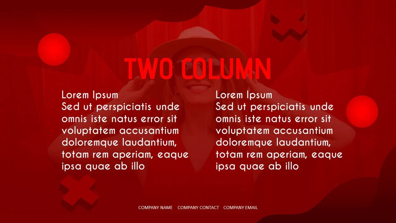 PowerPoint Template - Red Velvet - Digiloop Store