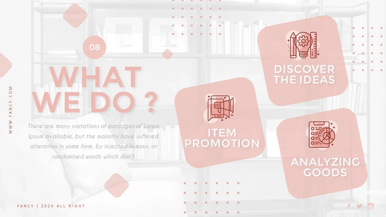 PowerPoint Template - FANCY - Digiloop Store