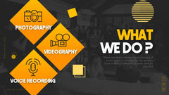 PowerPoint Template - GOLDY - Digiloop Store