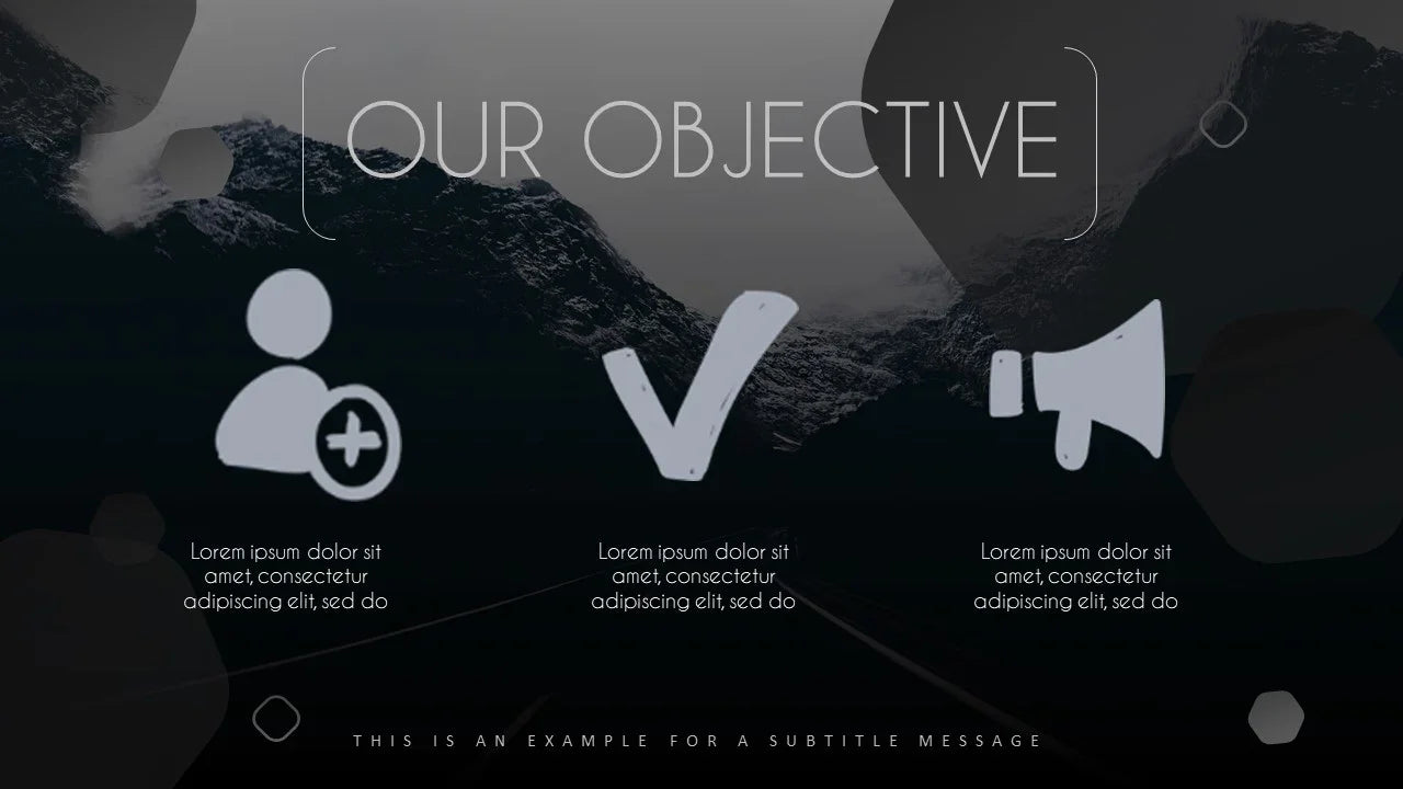 PowerPoint Template - BLACK SKY - Digiloop Store