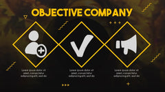 PowerPoint Template - BLACK YELLOW - Digiloop Store