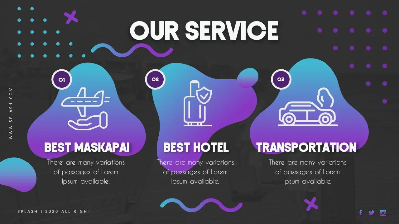 PowerPoint Template - SPLASH - Digiloop Store