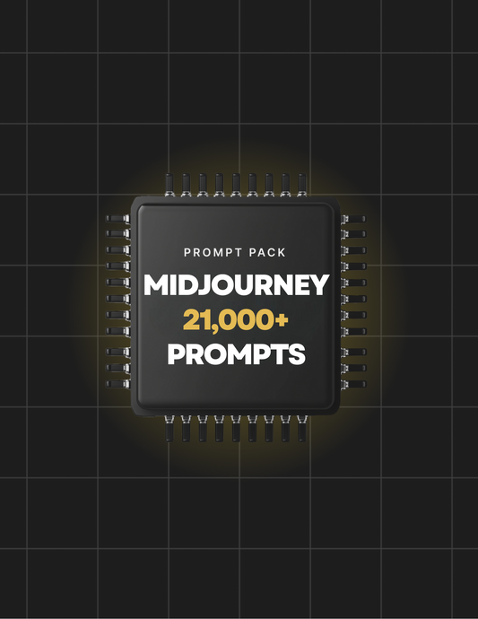 Prompt - 21,000+ Midjourney - PLR - Digiloop Store