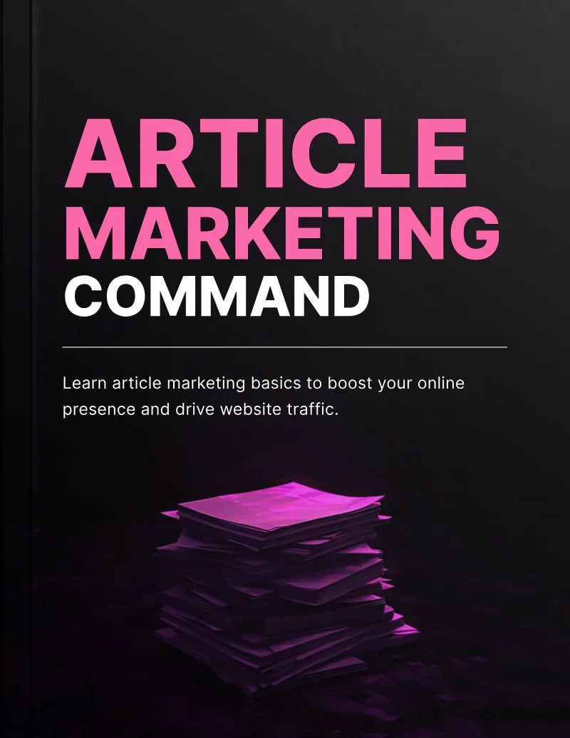 Ebook - Article Marketing Command - Digiloop Store