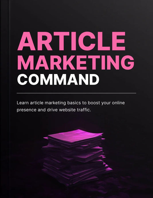 Ebook - Article Marketing Command - Digiloop Store
