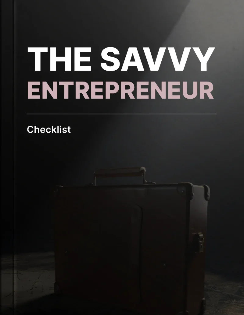 Ebook - The Savvy Entrepreneur - Digiloop Store