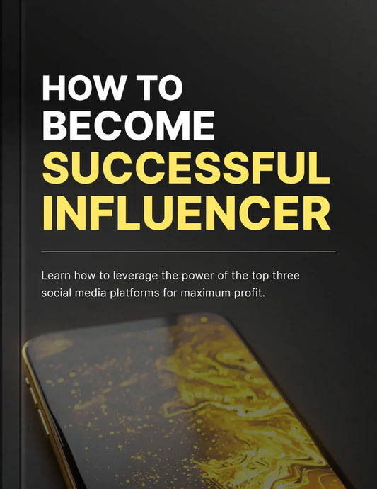 Ebook - How To Become a Successful Influencer - Digiloop Store