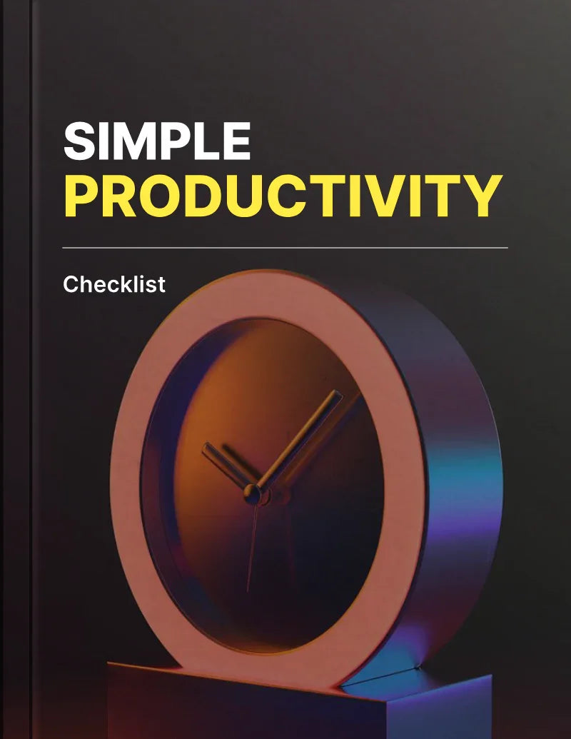 Ebook - Simple Productivity - Digiloop Store
