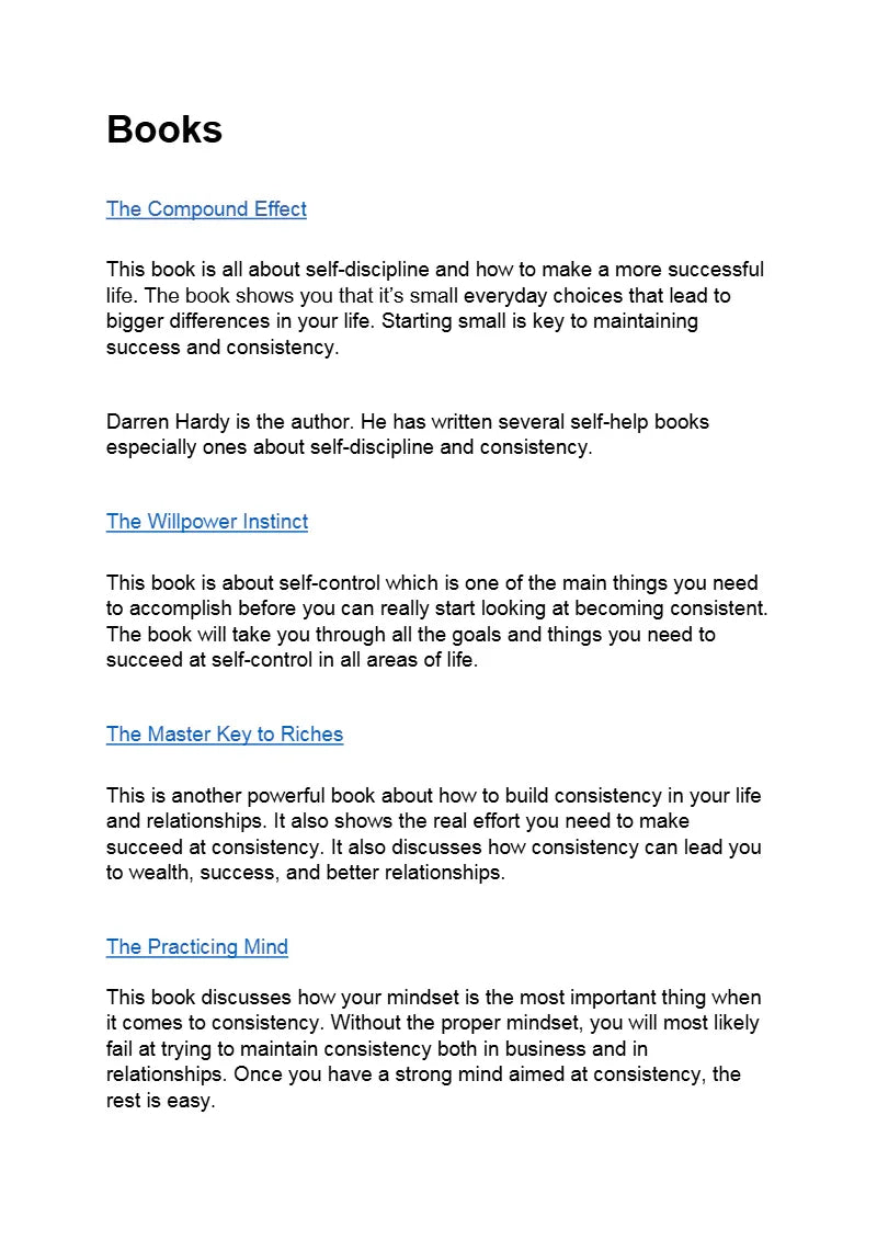 Ebook - The Art Of Consistency - Digiloop Store