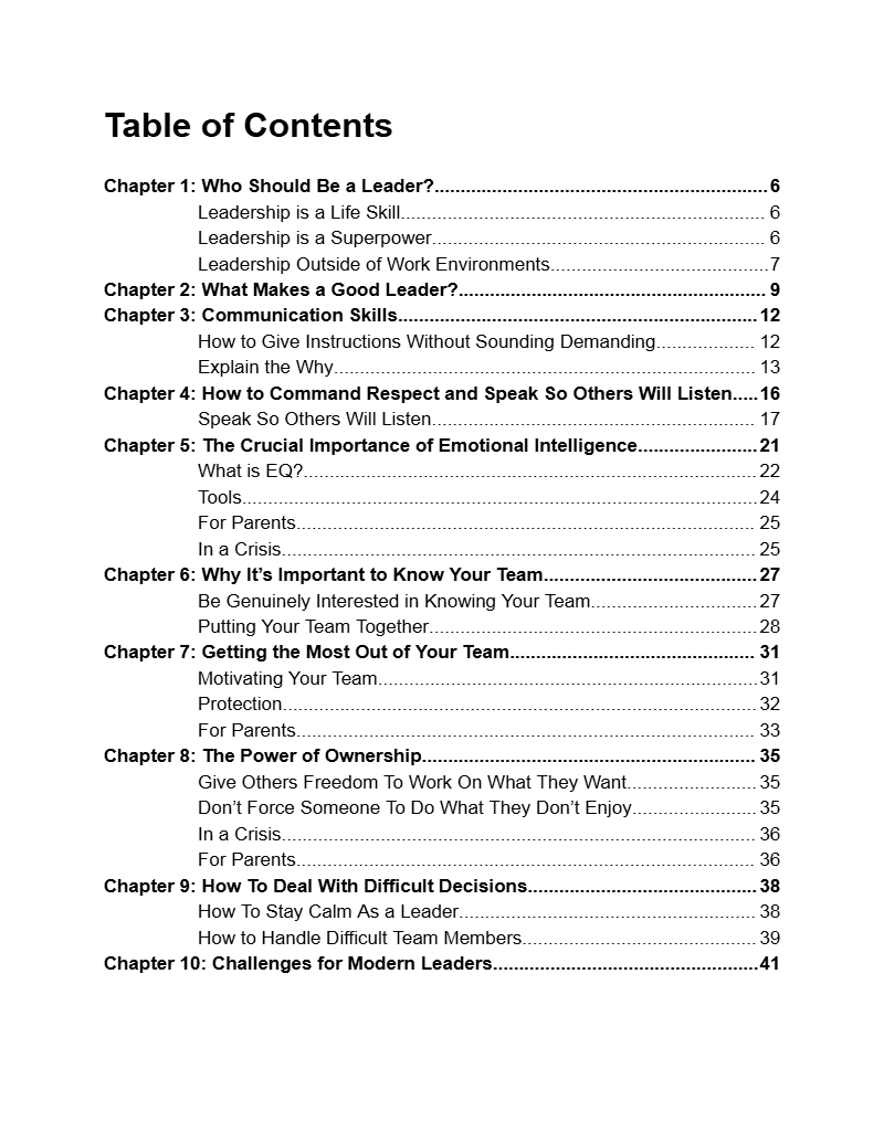 Ebook - The Influential Leader - Digiloop Store