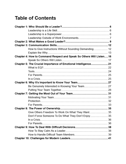 Ebook - The Influential Leader - Digiloop Store