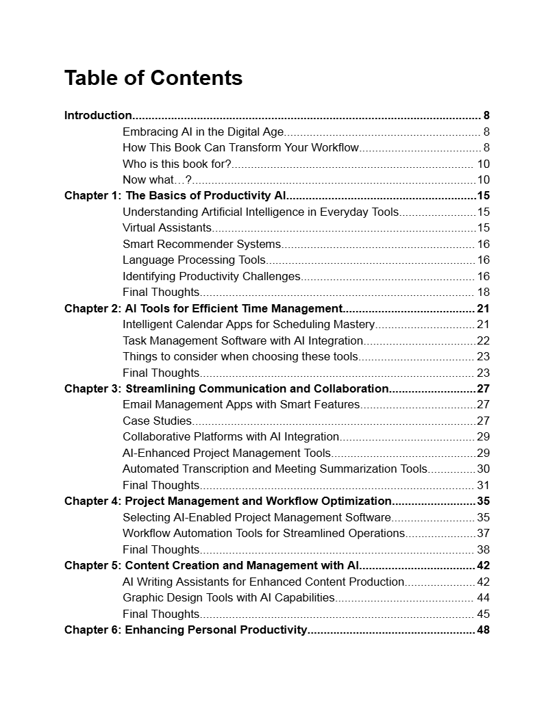 Ebook - AI for Productivity - Digiloop Store