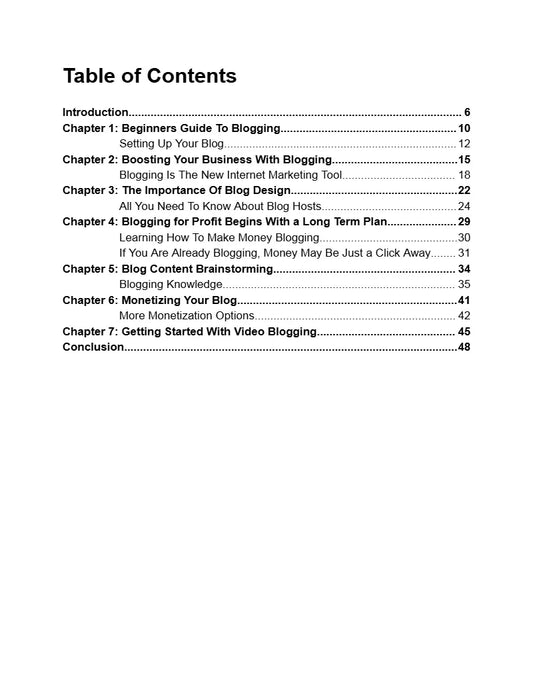 Ebook - Influential Blogging - Digiloop Store